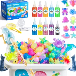 Set figuritas de gel 3D en agua · Jarmelo