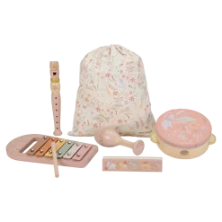 Set musical rosa Safari Friends · Little Dutch