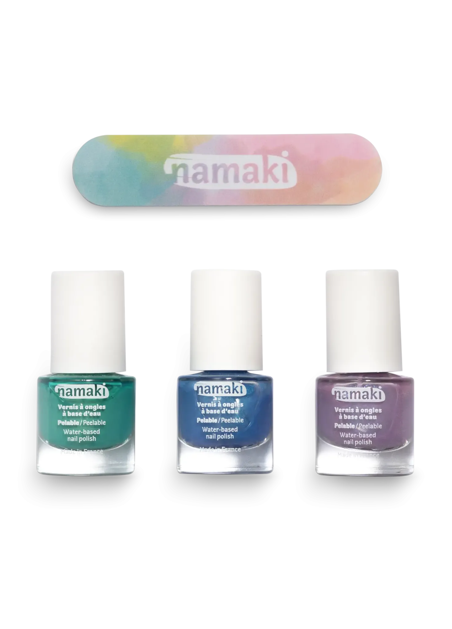 Set 3 Pintauñas al agua Aurora Boreal · Namaki