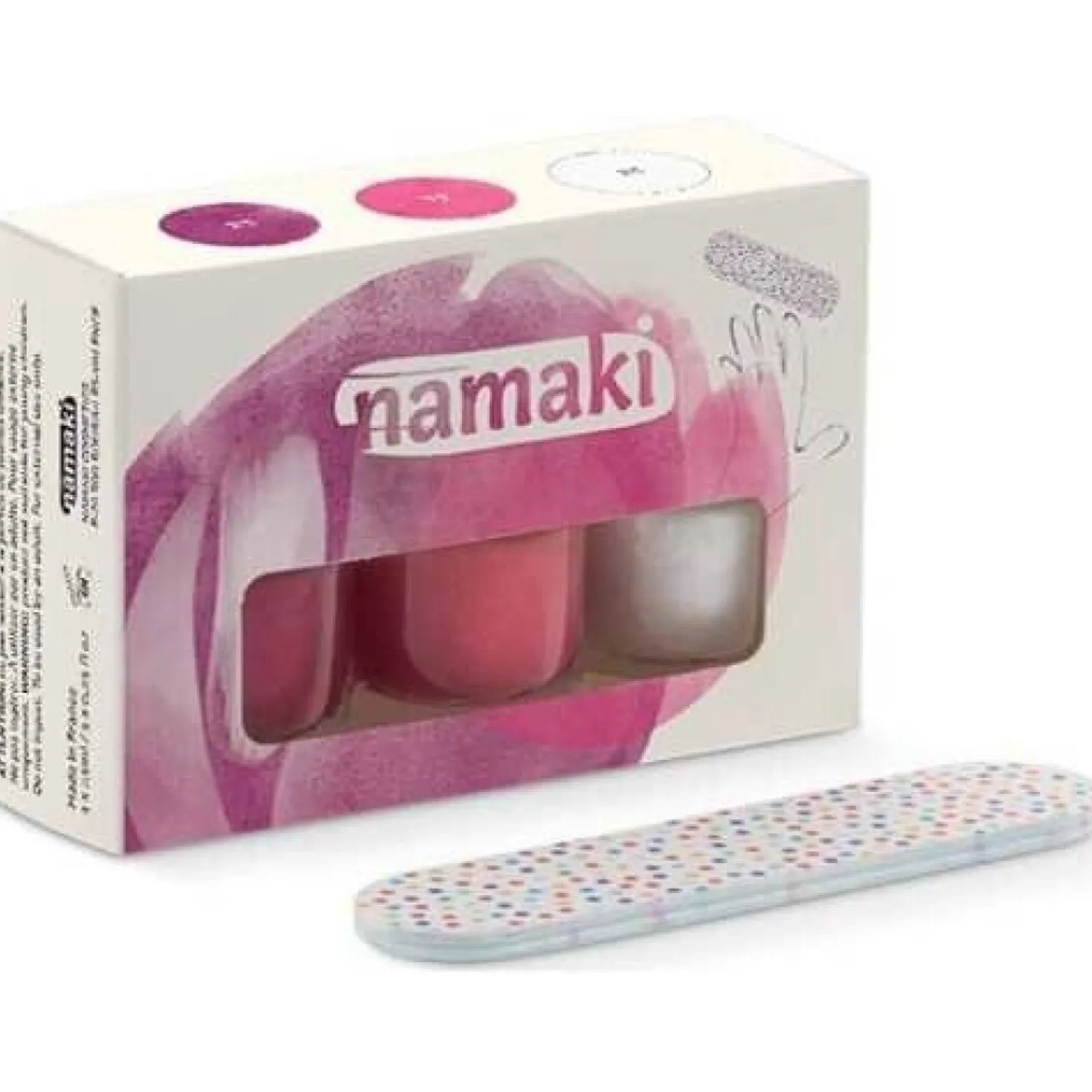 Set 3 Pintauñas al agua Fruity Sorbet · Namaki