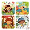 Set 4 Puzzles Evolutivos - 4 Estaciones · Janod