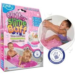 Slime para el baño Glitter Rosa · Zimpli