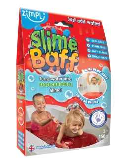 Slime para el baño Rojo · Zimpli