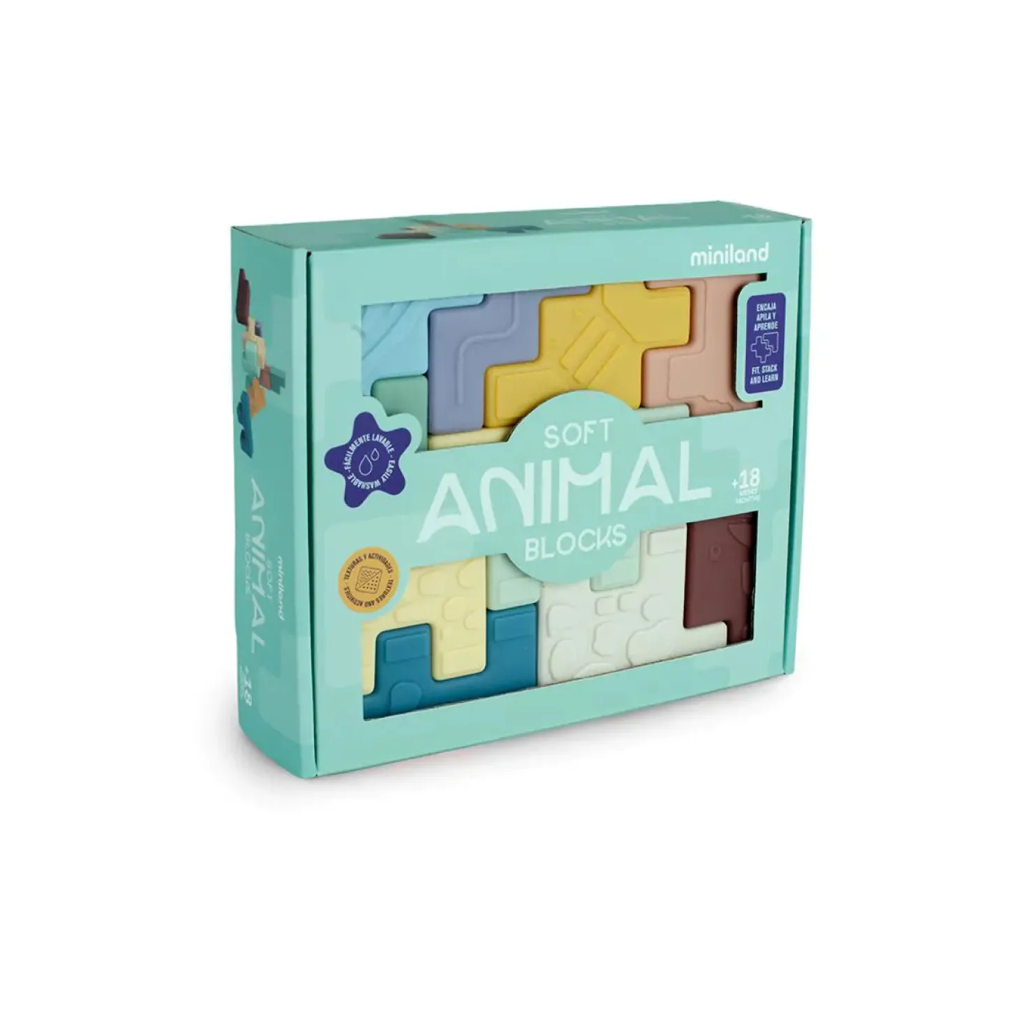 Soft Animal Blocks · Miniland