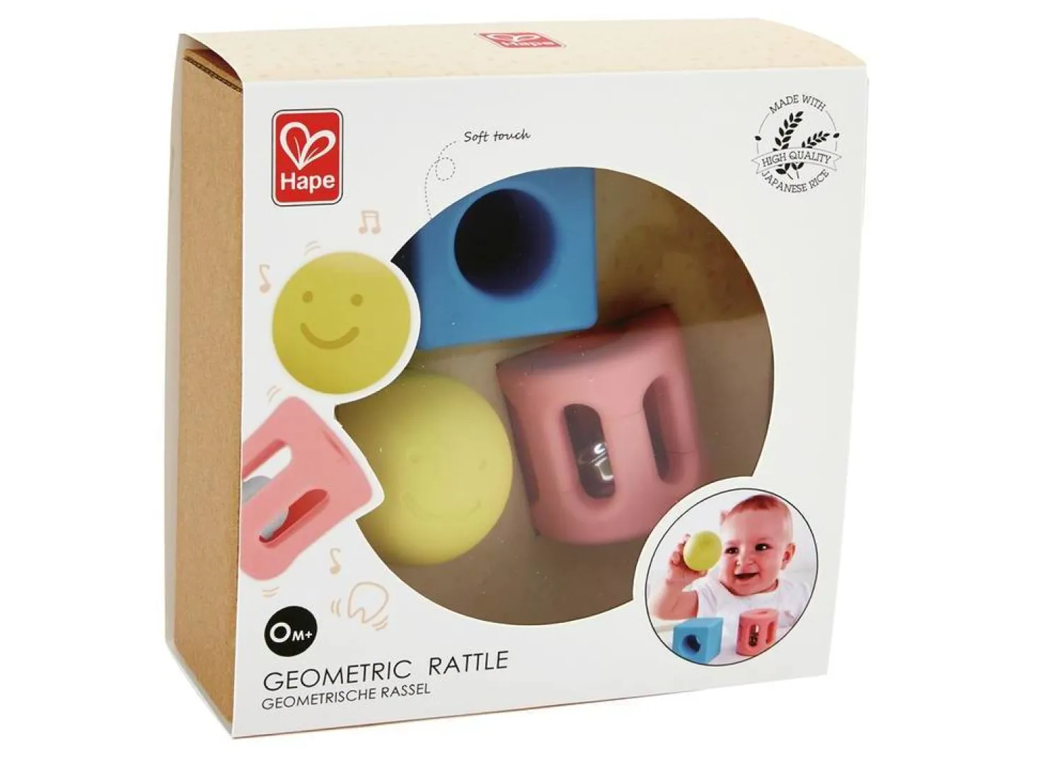 Sonajero geométrico · Hape
