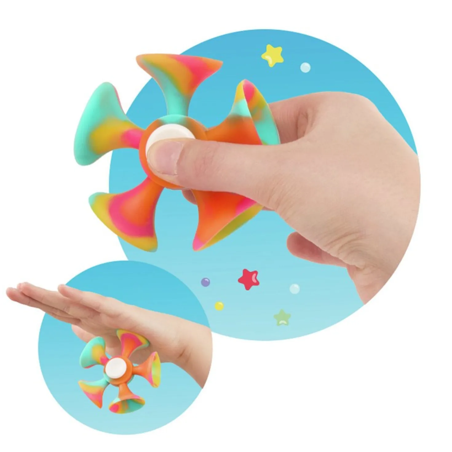 Spinner Ventosa 3 en 1 · Moses
