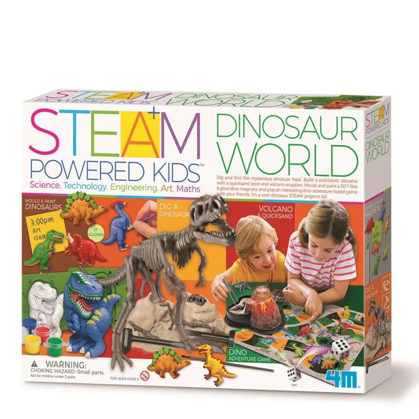 STEAM Dinosaur World · 4M