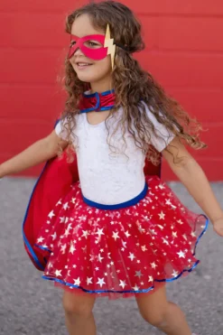 Super Hero Tutú, capa y máscara · Great Pretenders