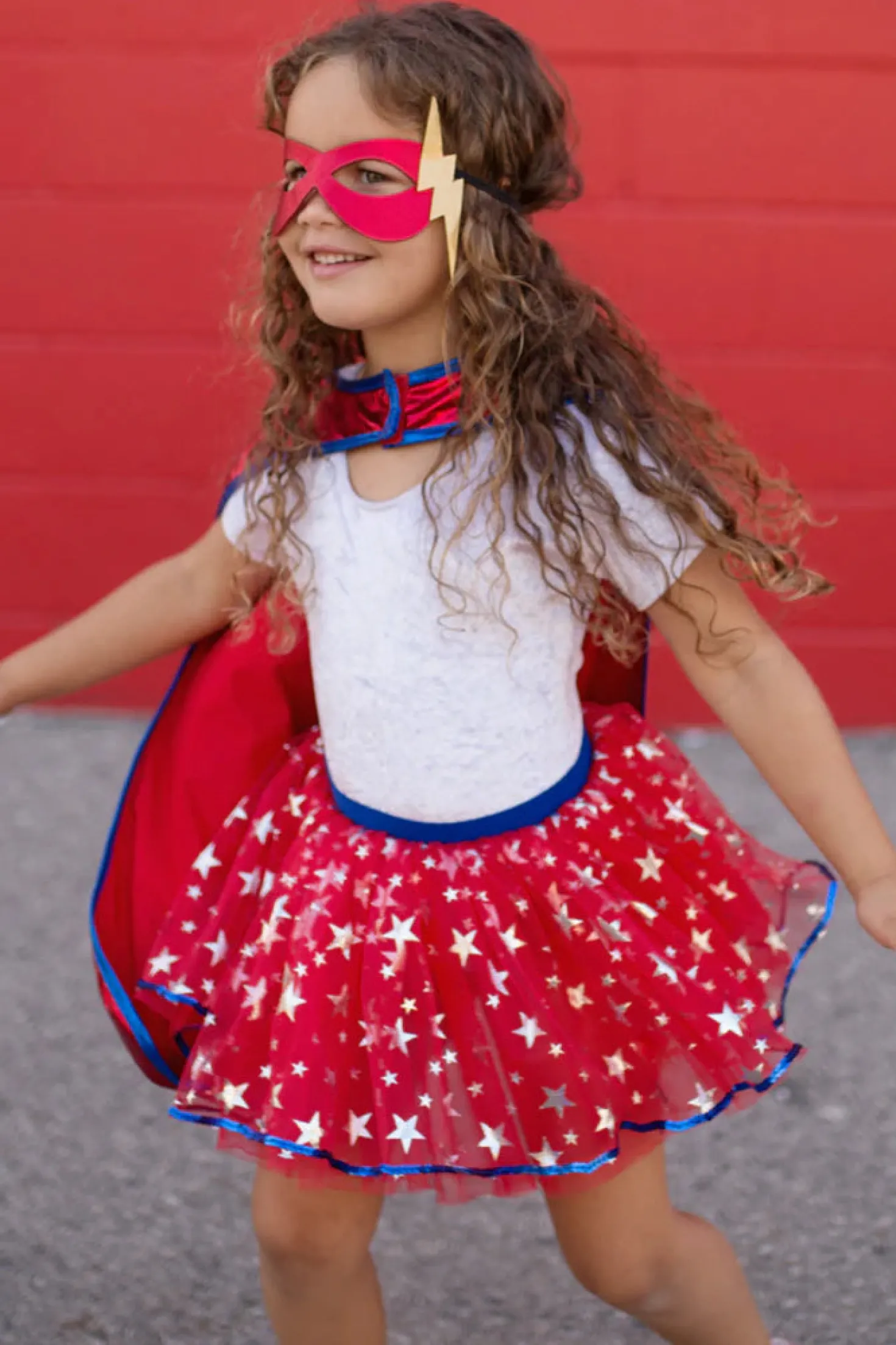 Super Hero Tutú, capa y máscara · Great Pretenders