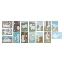 Tablet de dibujo Azul Forest Friends · Little Dutch