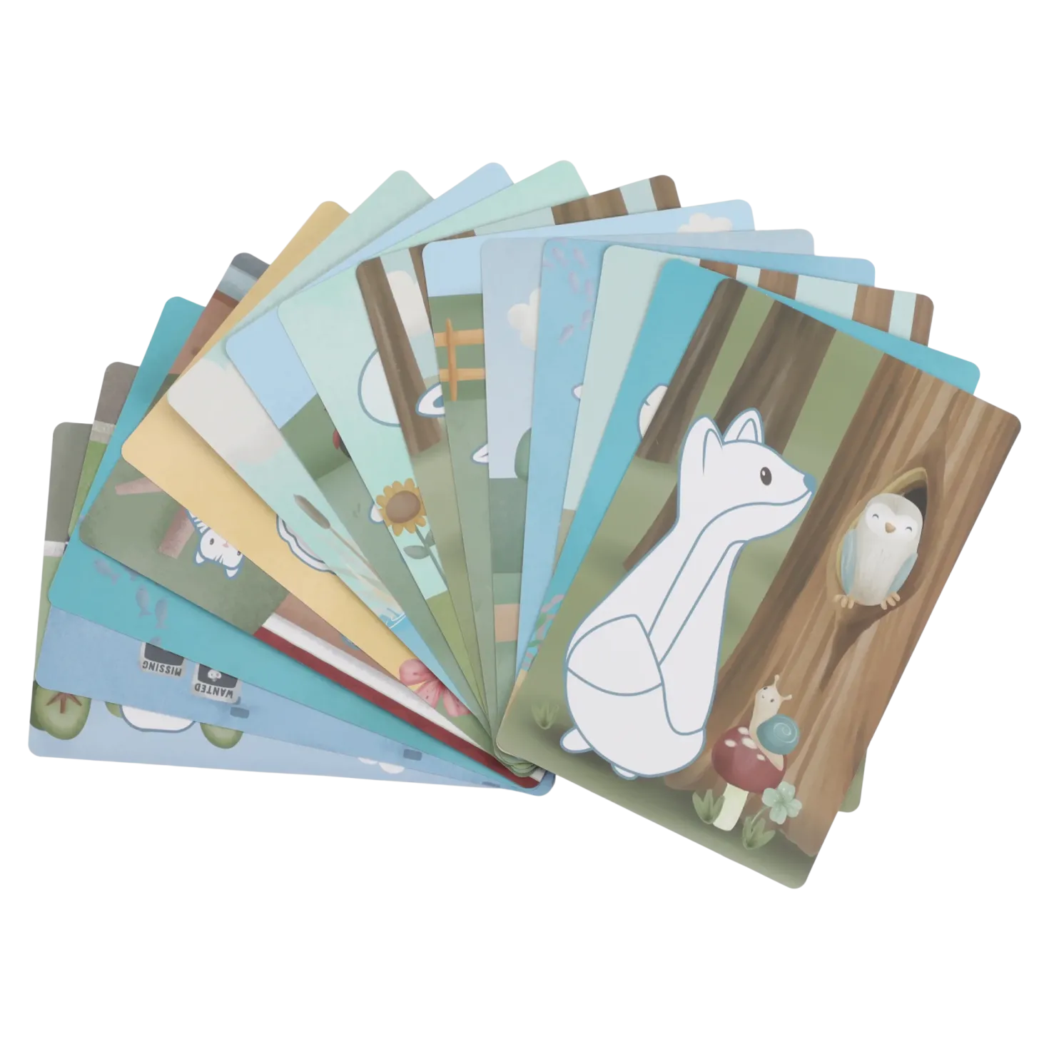Tablet de dibujo Azul Forest Friends · Little Dutch