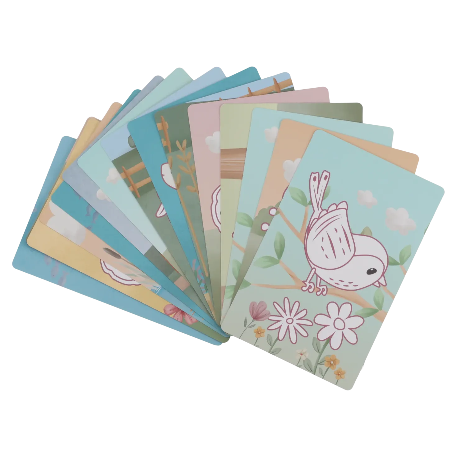 Tablet de dibujo Rosa Fairy Garden · Little Dutch