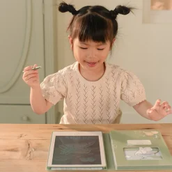 Tablet de dibujo Verde Safari Friends · Little Dutch