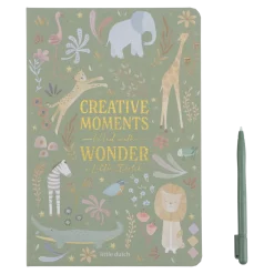 Tablet de dibujo Verde Safari Friends · Little Dutch