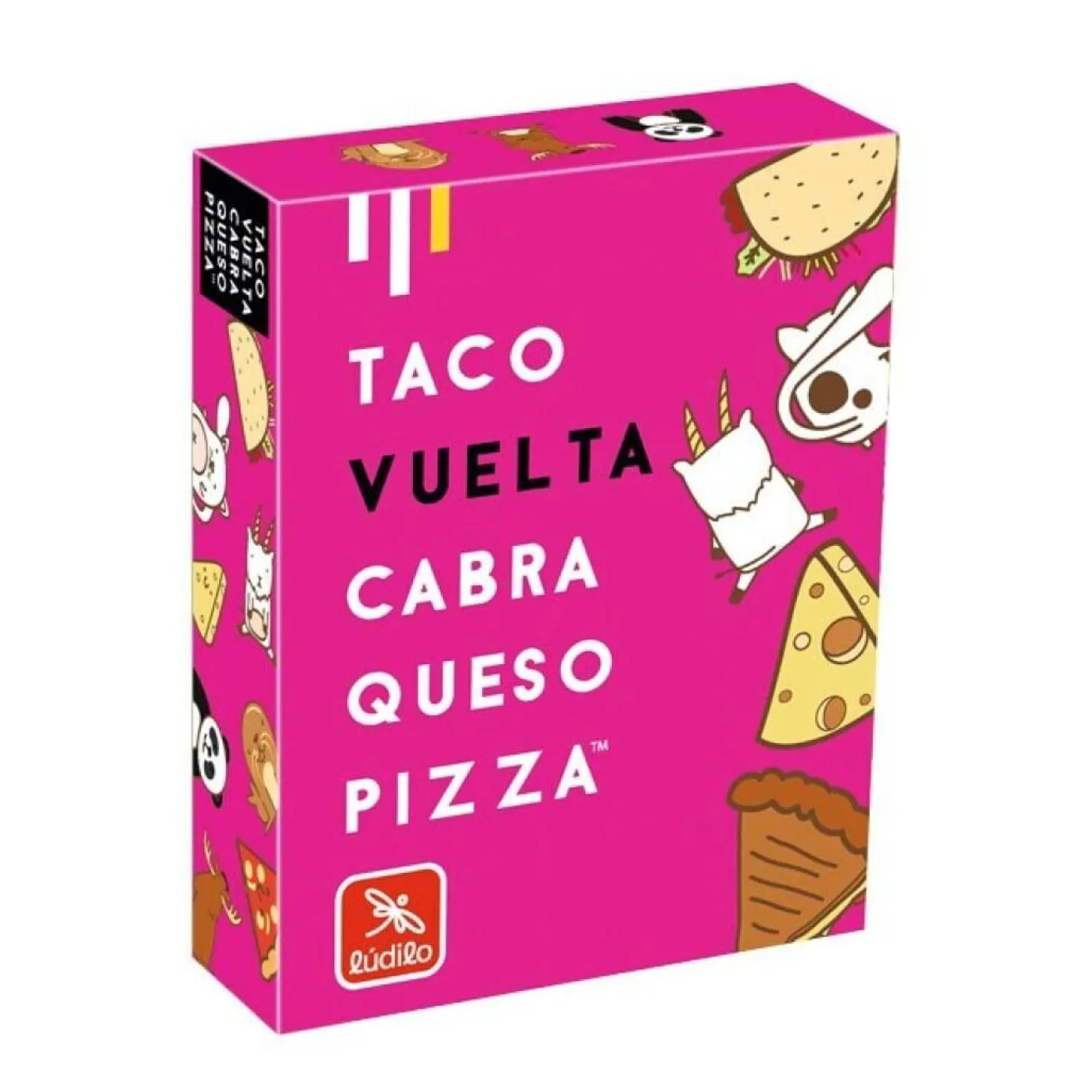 Taco, Vuelta, Cabra, Queso, Pizza · Ludilo