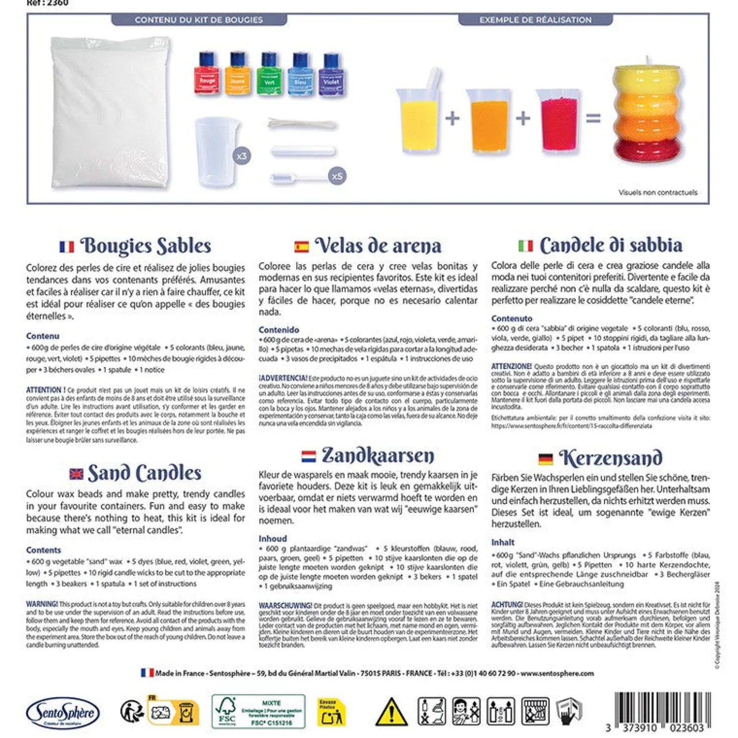 Taller de Velas de Arena · Sentosphere