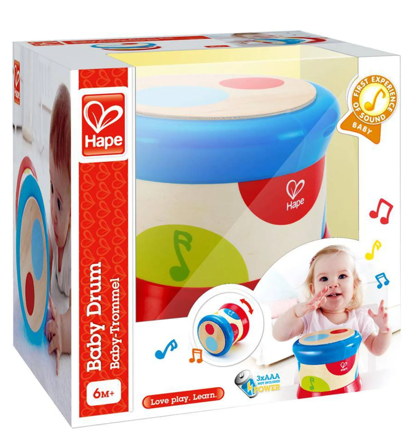 Tambor para bebé · Hape