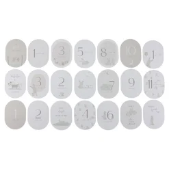 Tarjetas Milestone Baby Bunny · Little Dutch