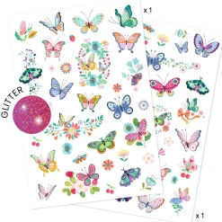Tatuajes Mariposas de ensueño · DJECO