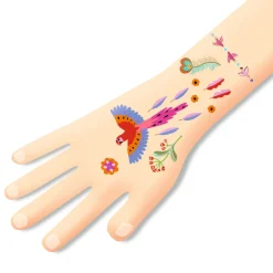Tatuajes Pájaros Brillantes · DJECO