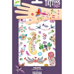 Tatuajes Pájaros Brillantes · DJECO