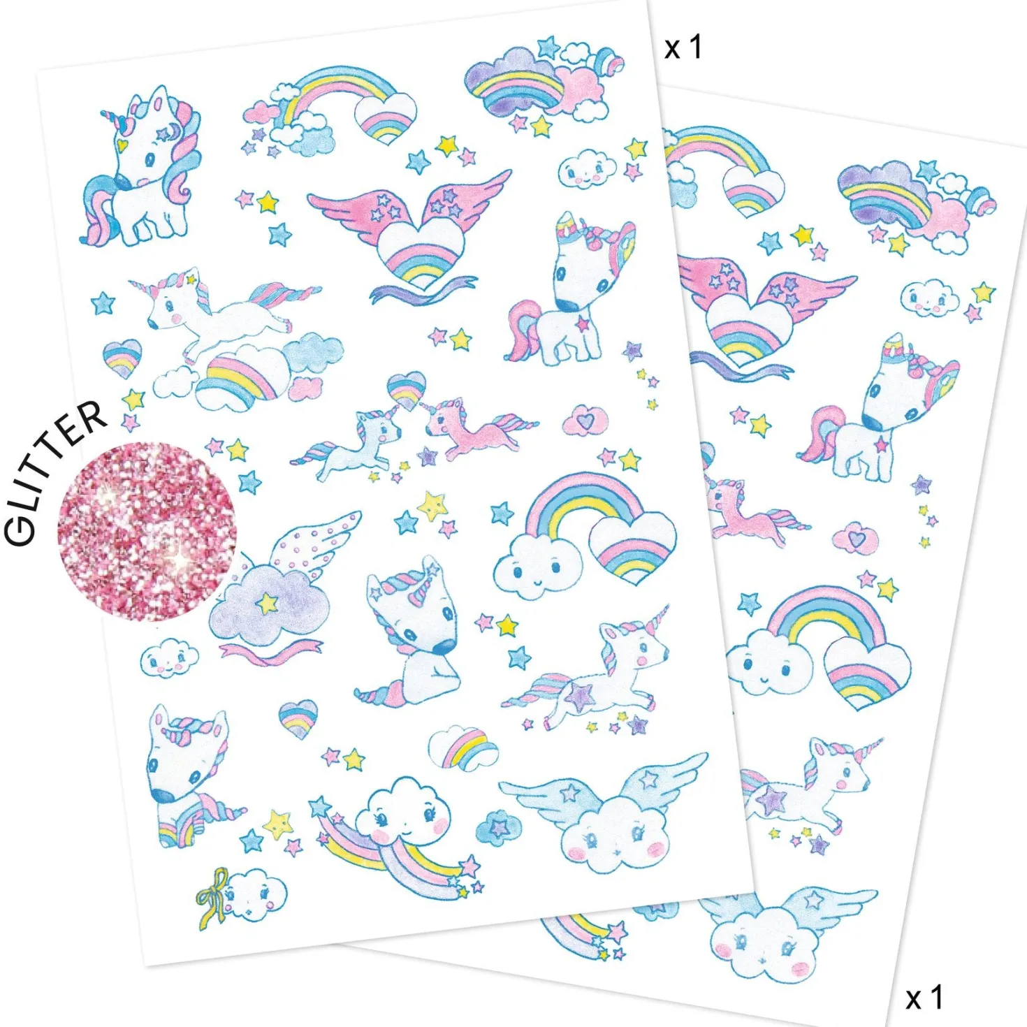 Tatuajes Unicornios · DJECO