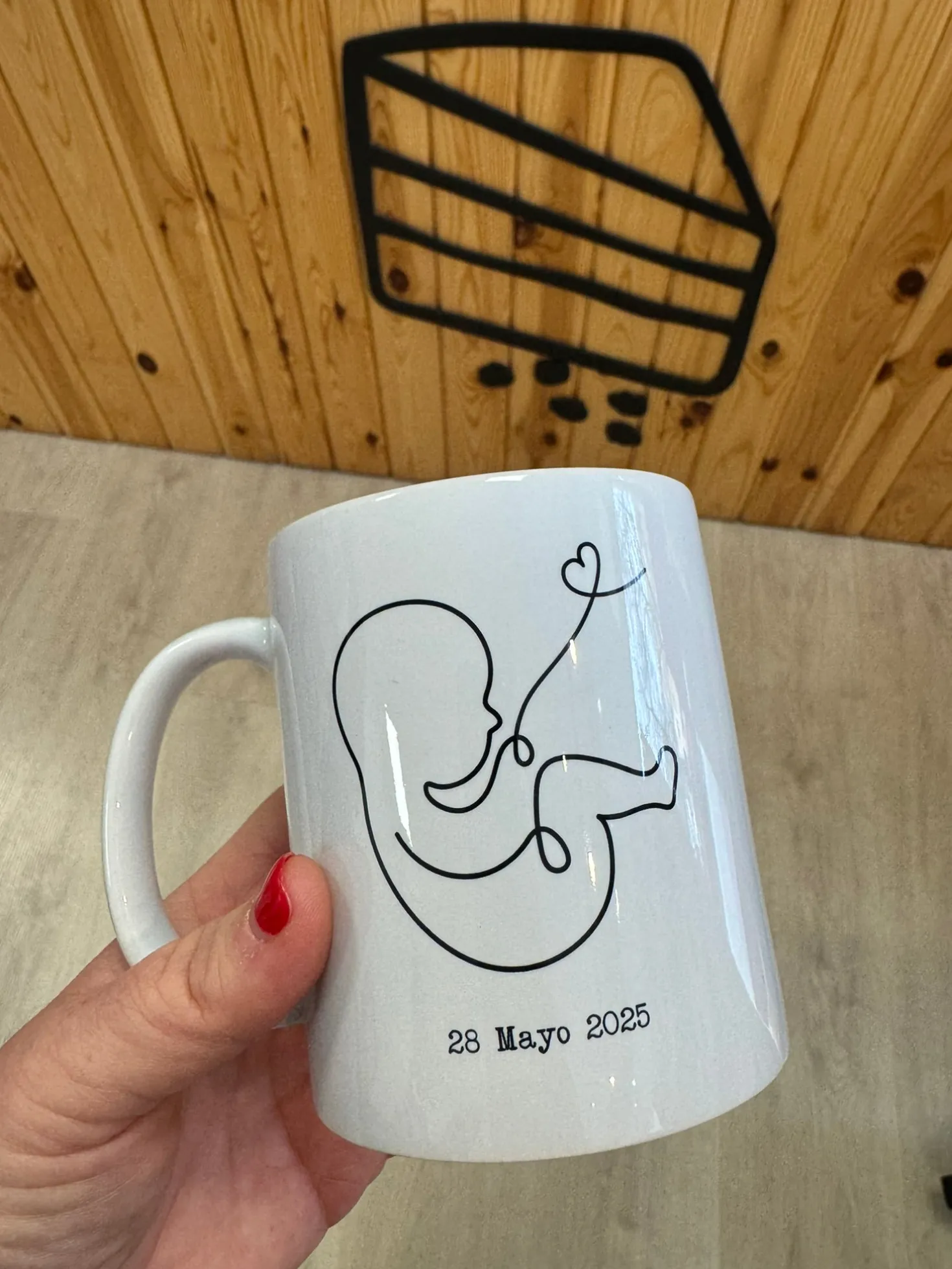 Taza Baby Heart