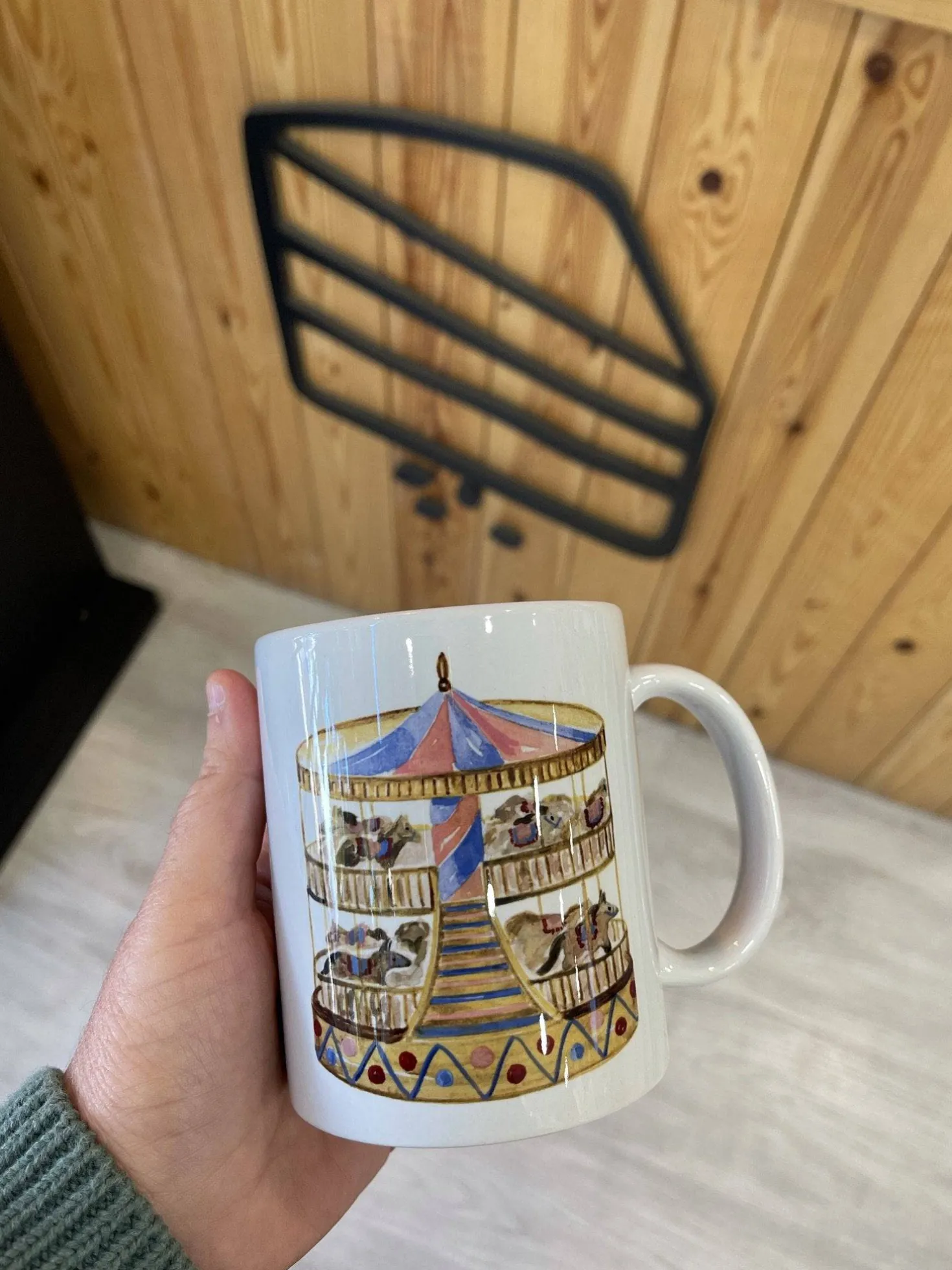 Taza · Christmas Carousel