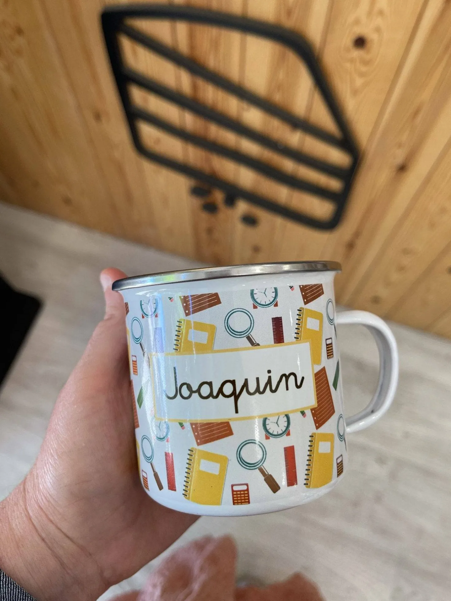 Taza Profe Reloj