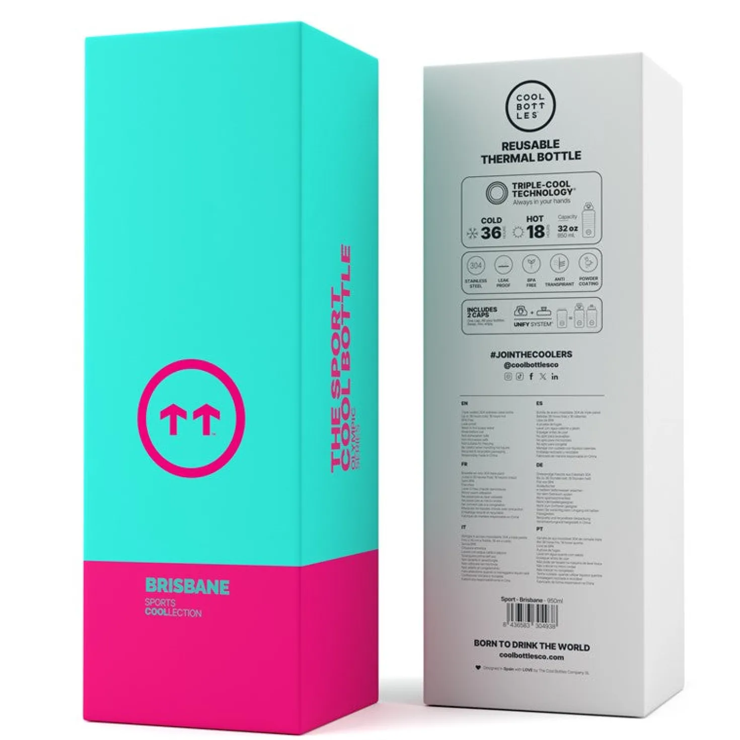 The Sport Bottle - Brisbane 950ml · Cool Bottles