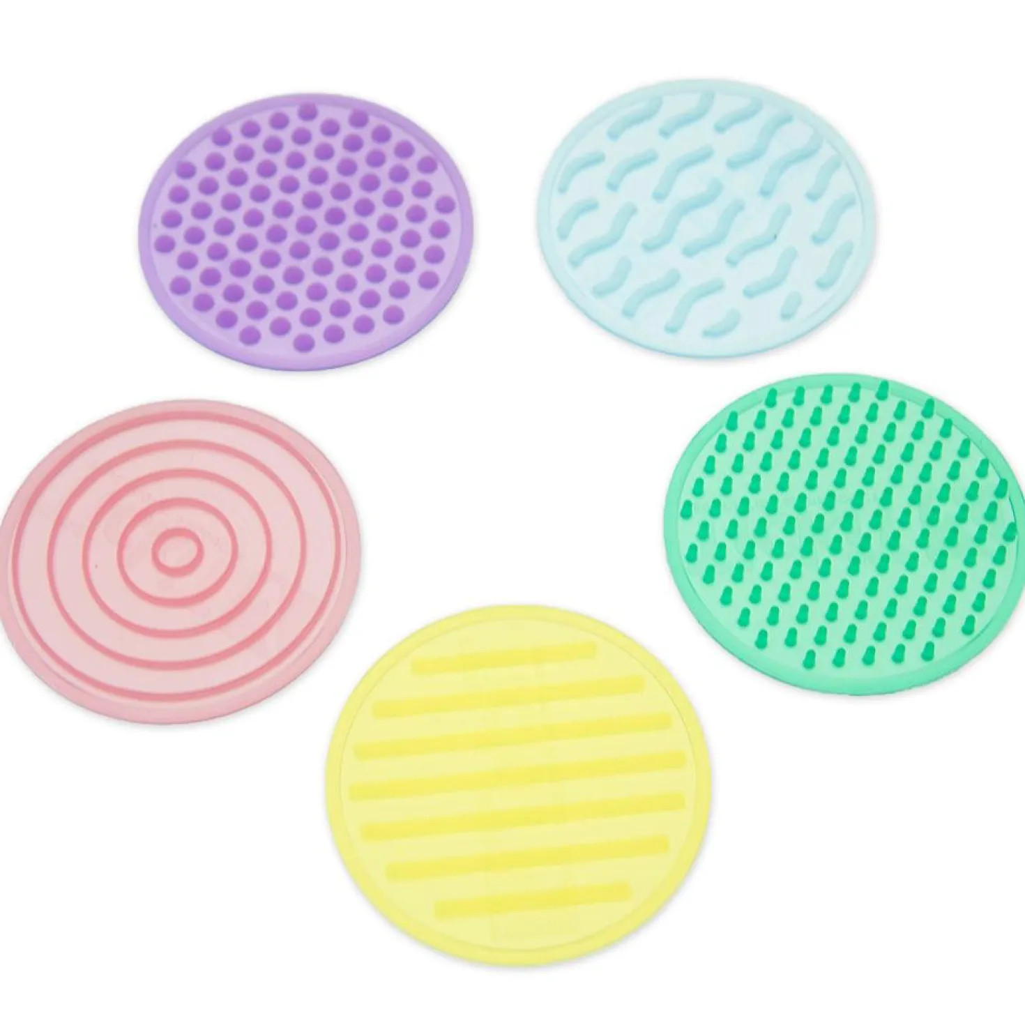Tickit SiliShapes circulos sensoriales 10 pzas.