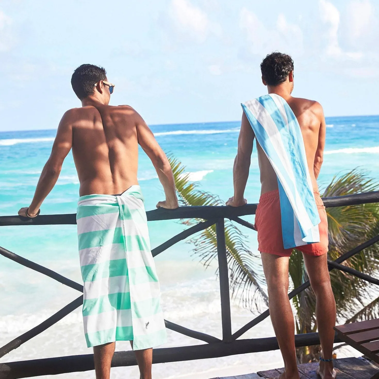 Toalla Cabana Azul Pastel · XL