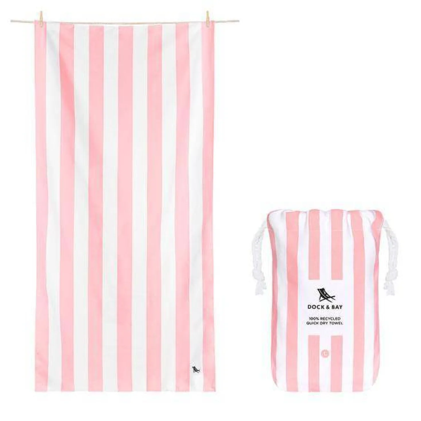 Toalla Cabana Rosa Pastel · XL