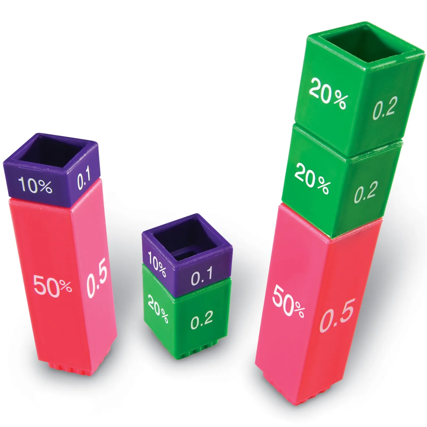 Torre de fracciones Cubos de equivalencia · Learning Resources