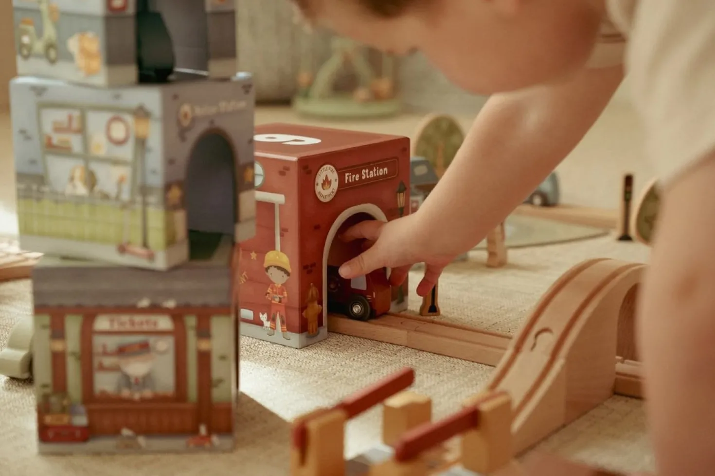 Torre encajable Ciudad con Coches · Little Dutch