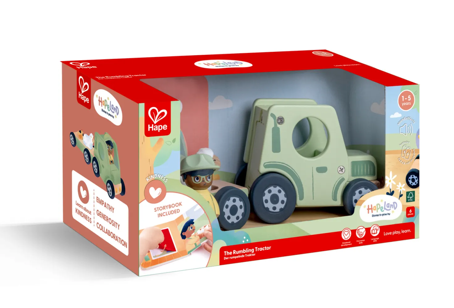 Tractor ruidoso · Hape