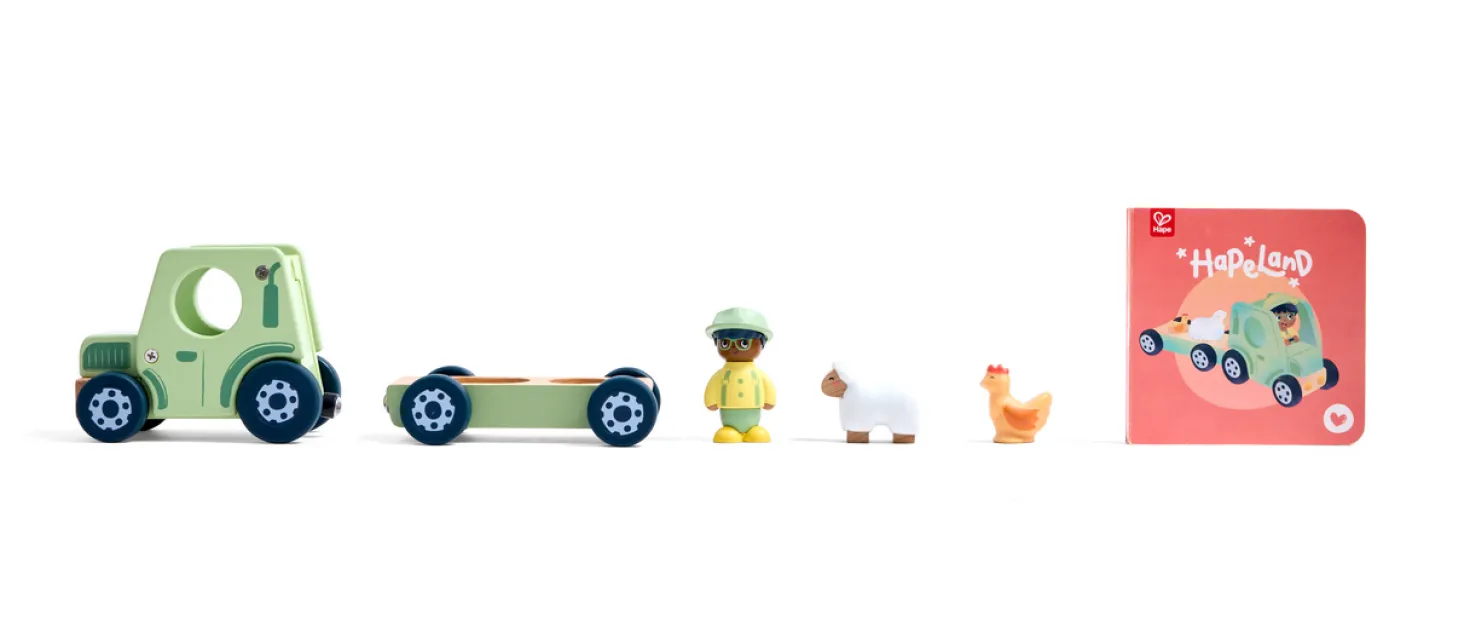 Tractor ruidoso · Hape