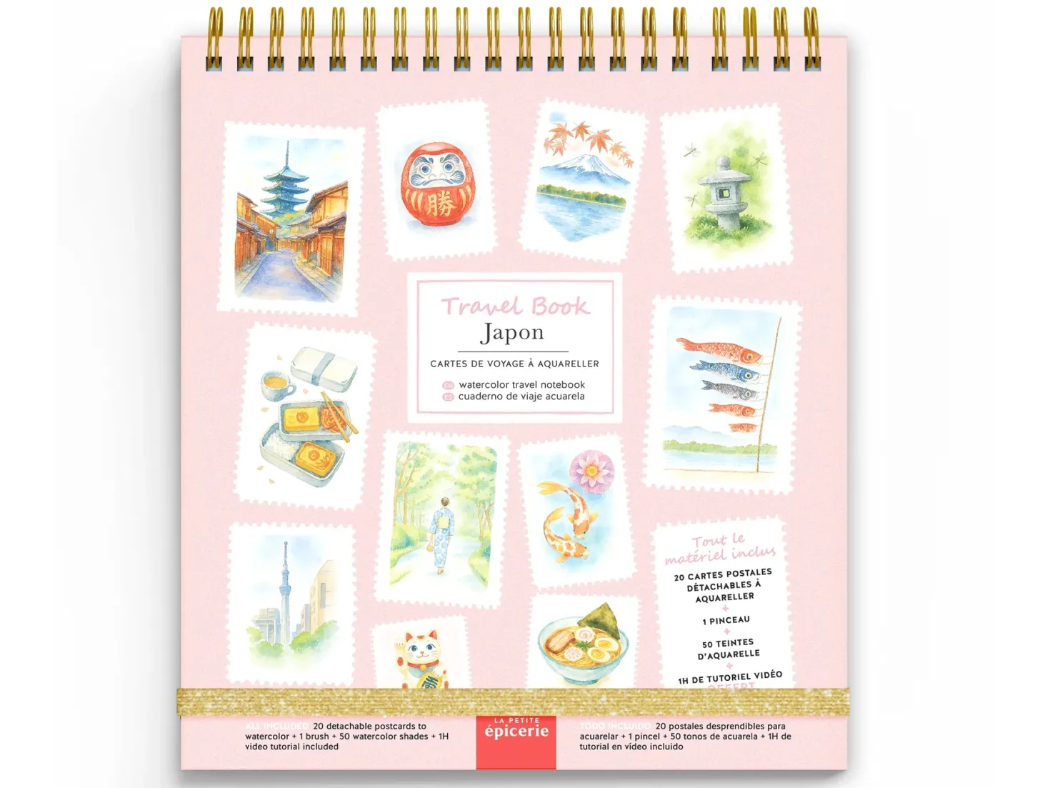 Travel Book Acuarela Japón · La Petite Épicerie