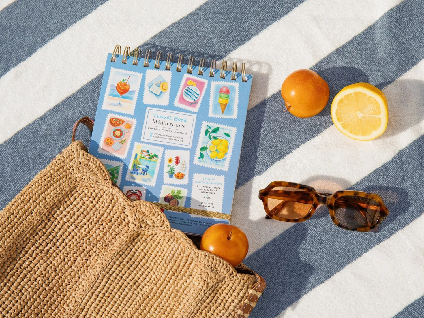 Travel Book Acuarela Mediterráneo · La Petite Épicerie
