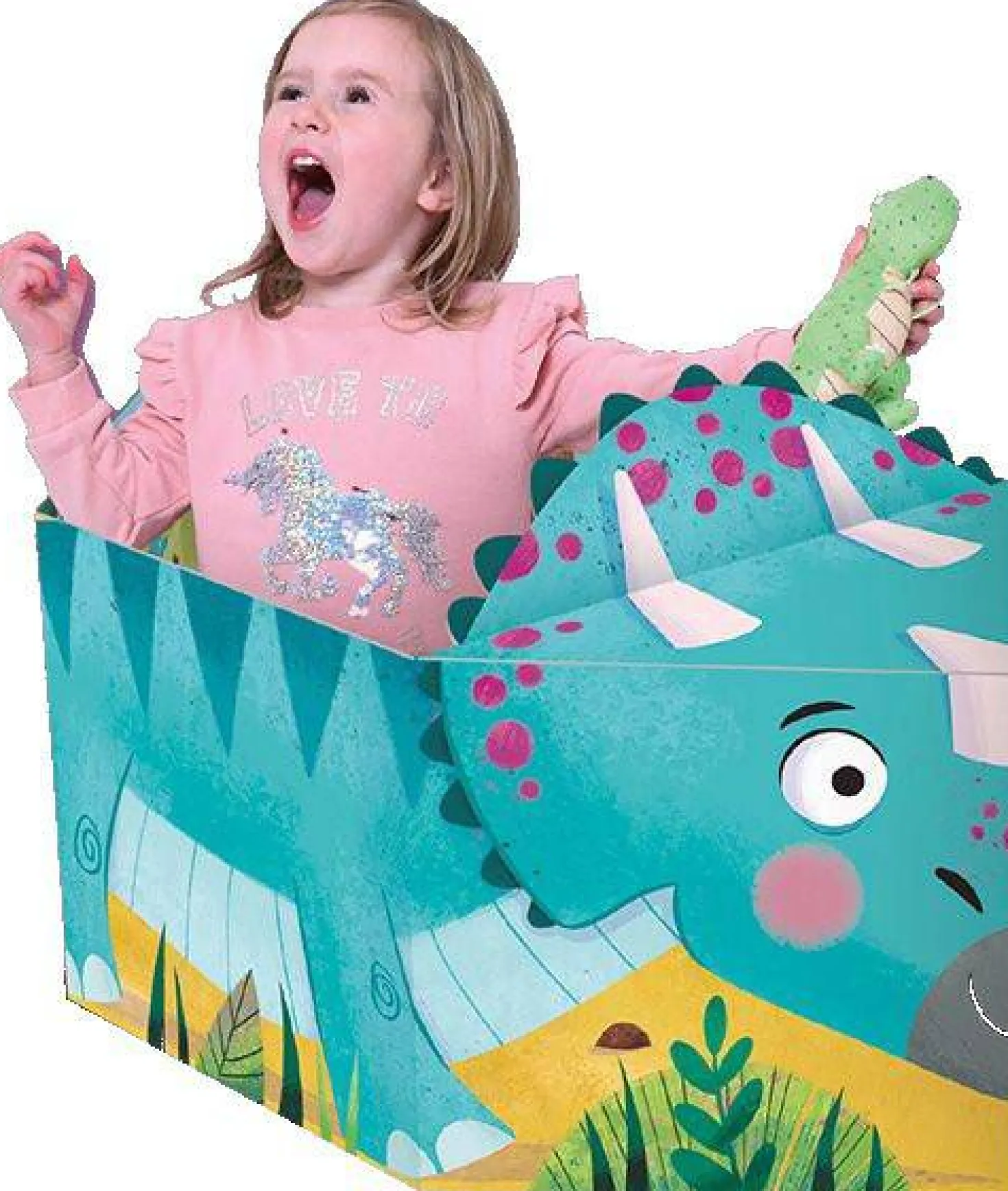 Triceratops Convertible Libro Convertible