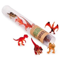 Tubo 8 dinosaurios 7-11 cm · Terra