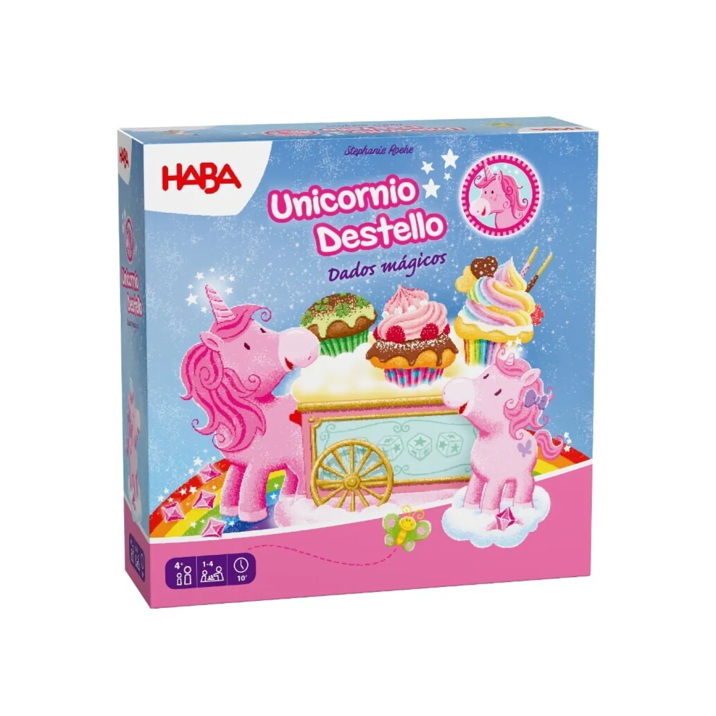 Unicornio Destello – Dados Mágicos · Haba