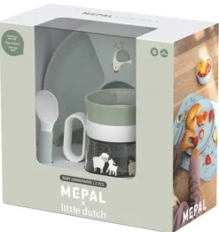 Vajilla Bebé Mio 3 piezas Pequeña Granja Little Dutch