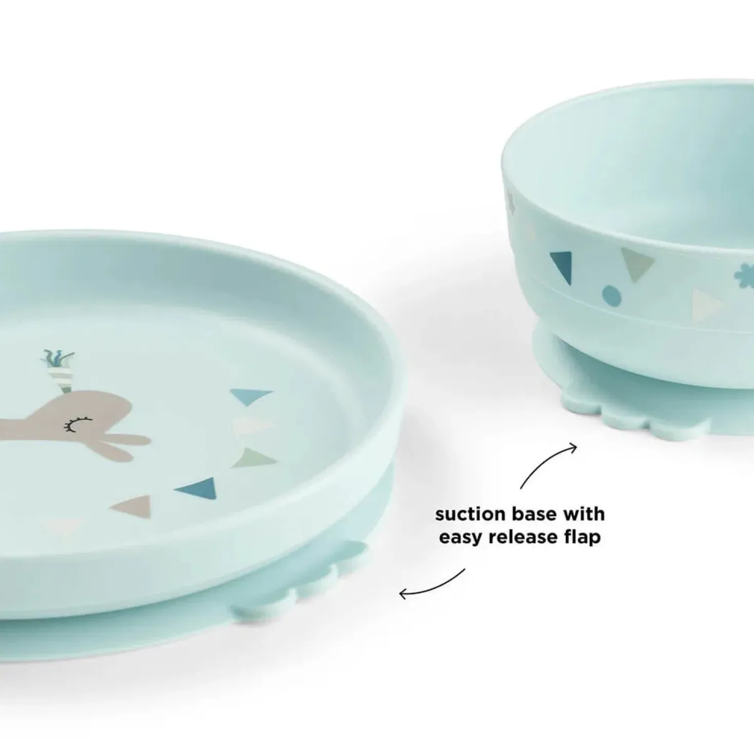 Vajilla set 3 piezas Celebration Blue · Done By Deer