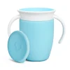 Vaso Antiderrame con Asa y Tapa - Miracle 360º Azul · Munchkin