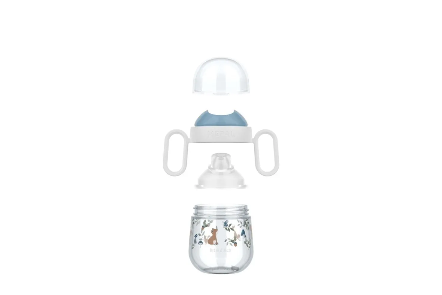 Vaso antiderrame Mio Forest Friends 200ml. Little Dutch