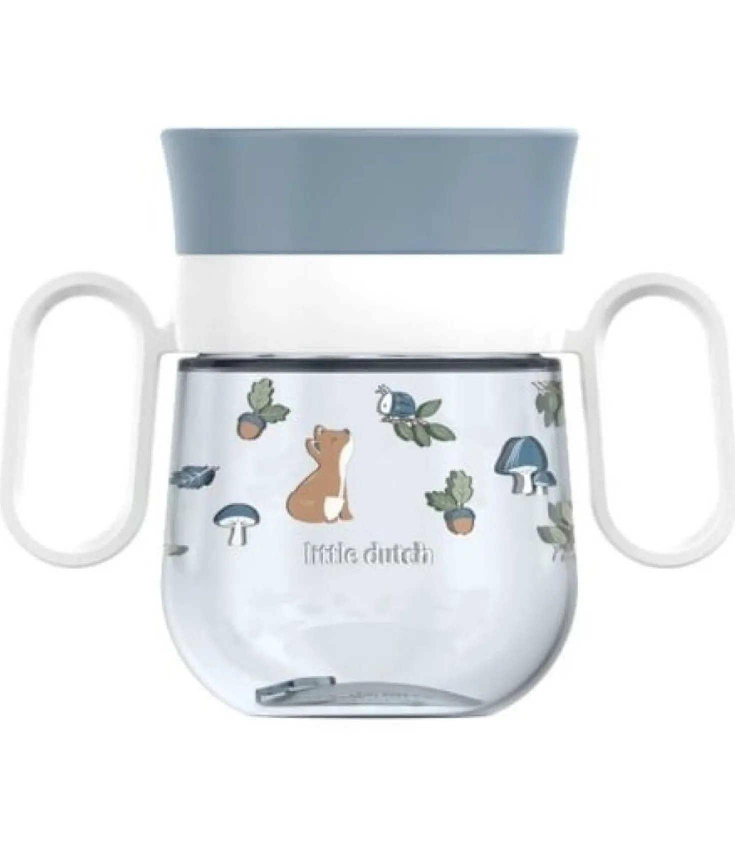 Vaso antiderrame 360º Mio 200ml Forest Friends Little Dutch
