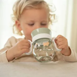 Vaso antiderrame 360º Mio 200ml Pequeña Granja Little Dutch