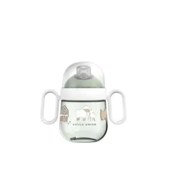 Vaso antiderrame Mio Pequeña Granja 200ml. Little Dutch