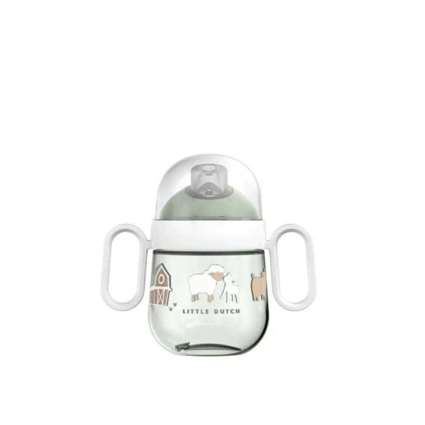 Vaso antiderrame Mio Pequeña Granja 200ml. Little Dutch